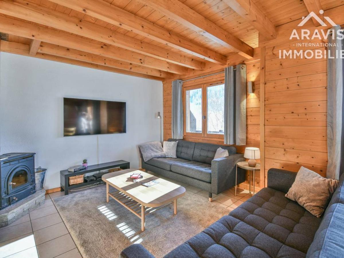 Chalet Spacieux Avec Balcon Sud, 8 Pers, 4 Ch, Proche Pistes Et Commerces, Equipements Modernes ! - Fr-1-391-158 Villa Le Grand-Bornand Bagian luar foto