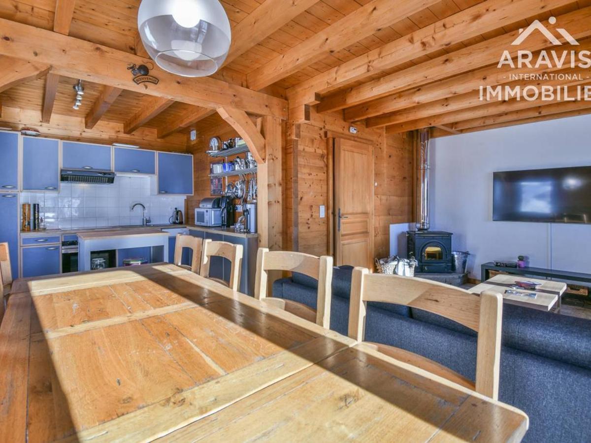 Chalet Spacieux Avec Balcon Sud, 8 Pers, 4 Ch, Proche Pistes Et Commerces, Equipements Modernes ! - Fr-1-391-158 Villa Le Grand-Bornand Bagian luar foto